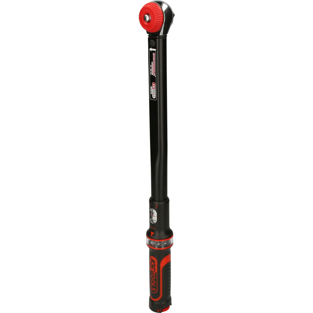 KS Tools - 1/2" ERGOTORQUE®precision Ratschen-Drehmomentschlüssel Drehknopf, 40-200Nm - 516.1442