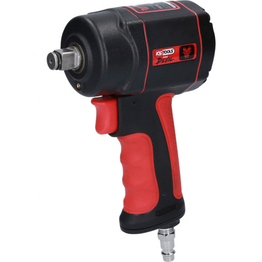 KS-Tools - 1/2" THE miniDEVIL Hochleistungs-Druckluft-Schlagschrauber, 1084Nm - 515.1315