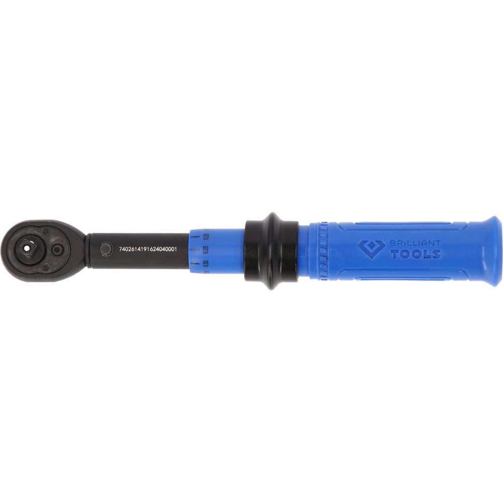 Brilliant Tools - 1/4" Ratschen-Drehmomentschlüssel, 1-5Nm - BT141916