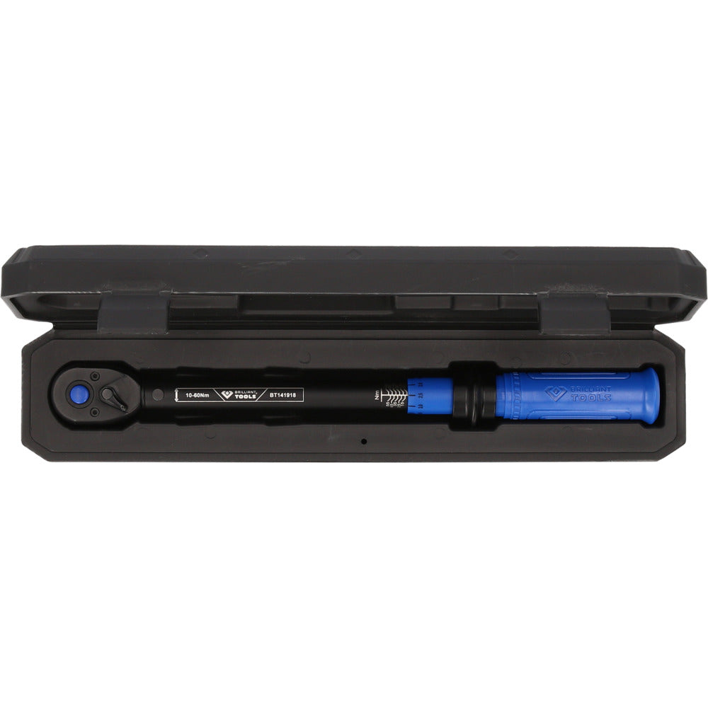 Brilliant Tools - 3/8" Ratschen-Drehmomentschlüssel, 10-60Nm - BT141918