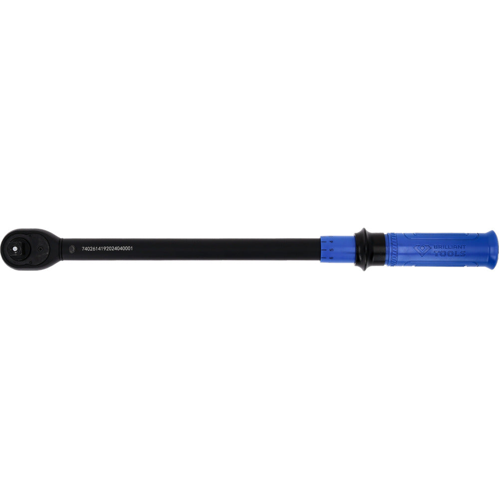 Brilliant Tools - 1/2" Ratschen-Drehmomentschlüssel, 20-200Nm - BT141920