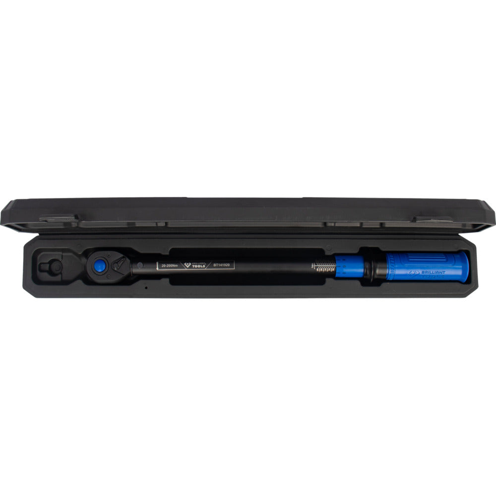 Brilliant Tools - 1/2" Ratschen-Drehmomentschlüssel, 20-200Nm - BT141920