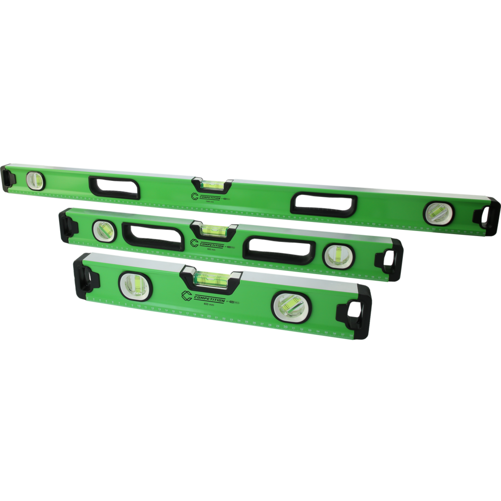 KS Tools - COMPETITION Wasserwaagen-Satz, 3-tlg, 400 + 600 + 1000 mm - 512.0510