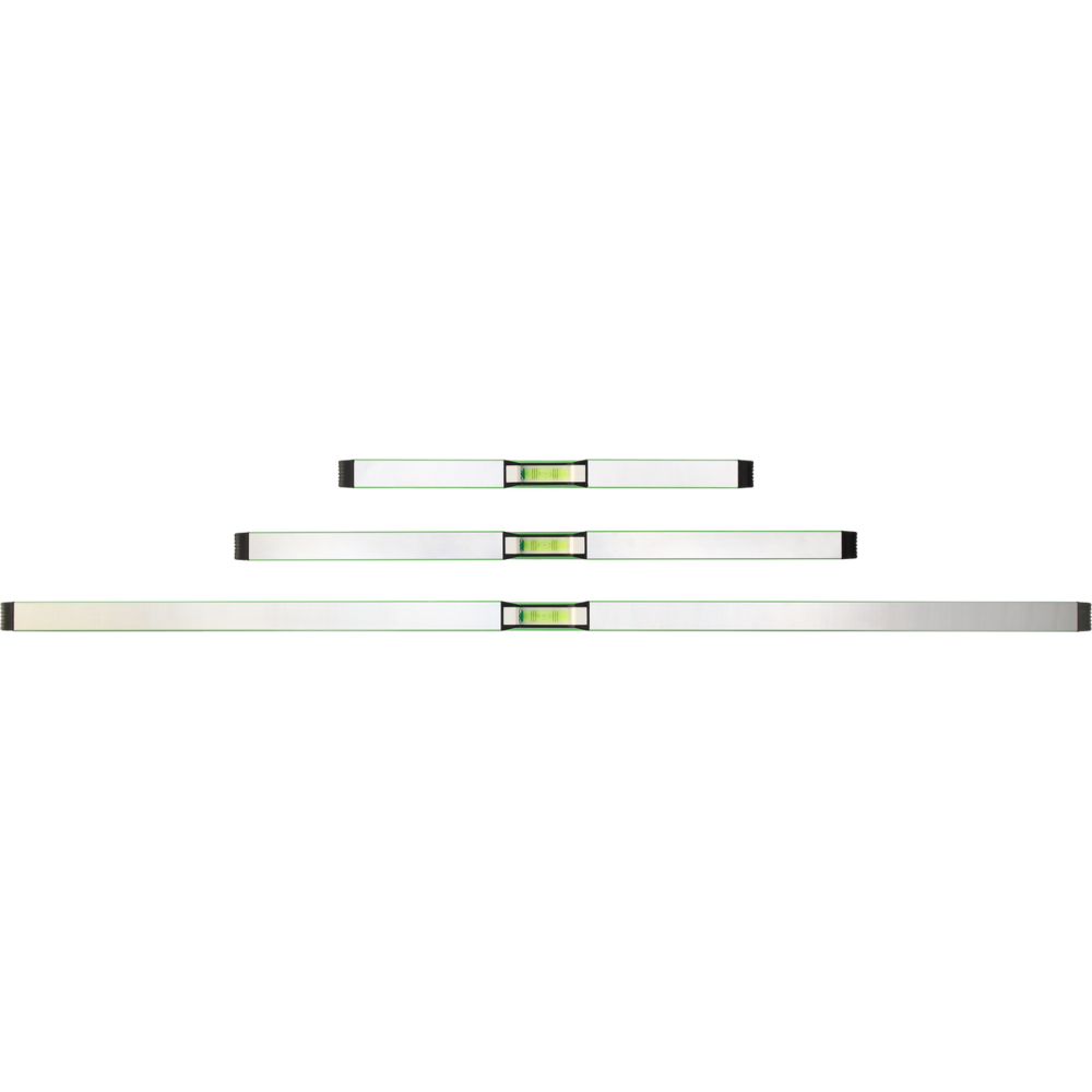 KS Tools - COMPETITION Wasserwaagen-Satz, 3-tlg, 400 + 600 + 1000 mm - 512.0510