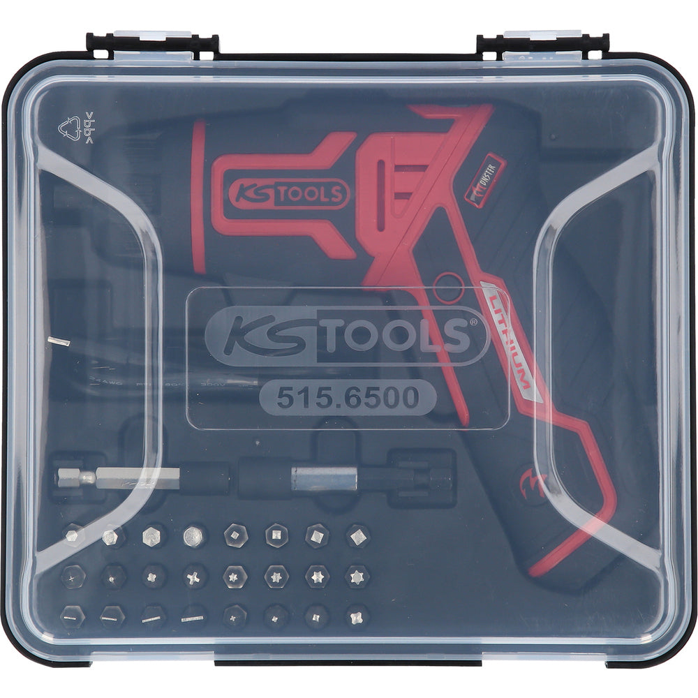 KS Tools - eMONSTER 1/4" Akku-Bit-Schrauber-Satz, 27-tlg. - 515.6500