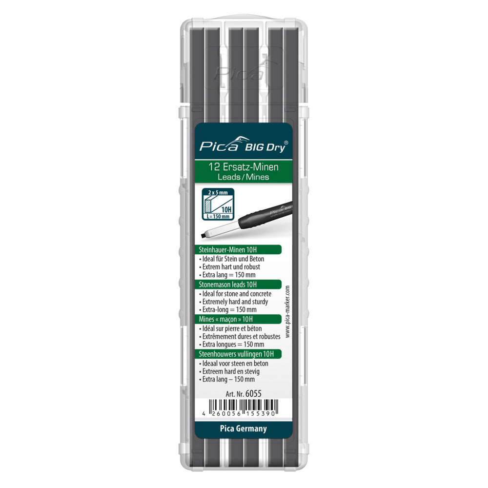 Pica - Pica BIG Dry Ersatz-Minen 12 Minen - 6055