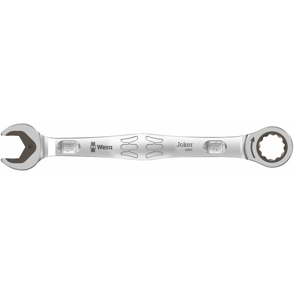 Wera - 6000 Joker Maul-Ringratschen-Schlüssel Gr 15 - 05073275001