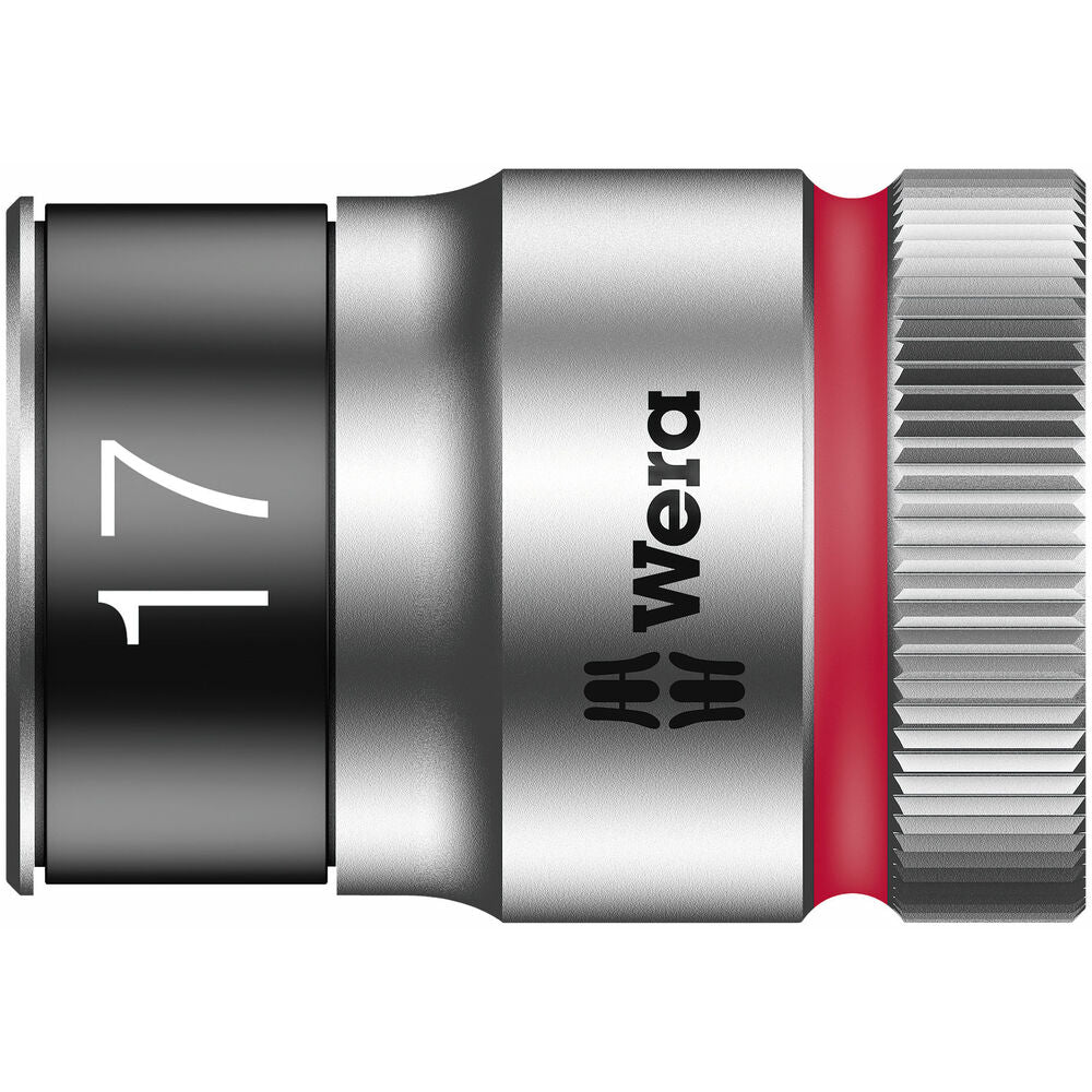 Wera - Zyklop-Steckschlüsseleinsatz mit 1/2"-Antrieb mit Haltefunktion 17mm - 05003737001