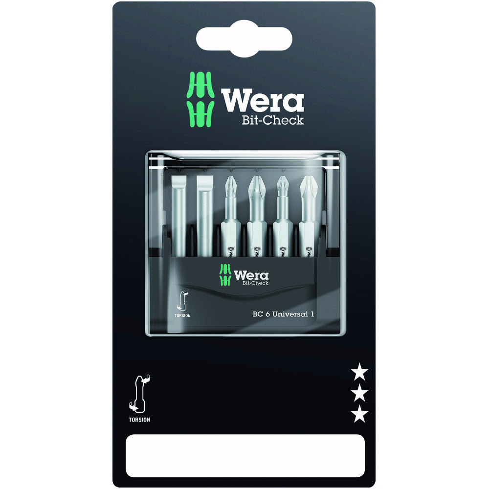 Wera - Schlitz/PH/PZ-Bits-Set - 05073635001