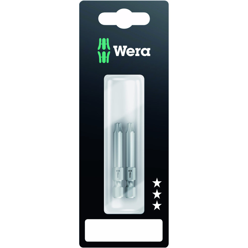 Wera - TORX-Bits, 2x TX 25x50 mm - 05073723001