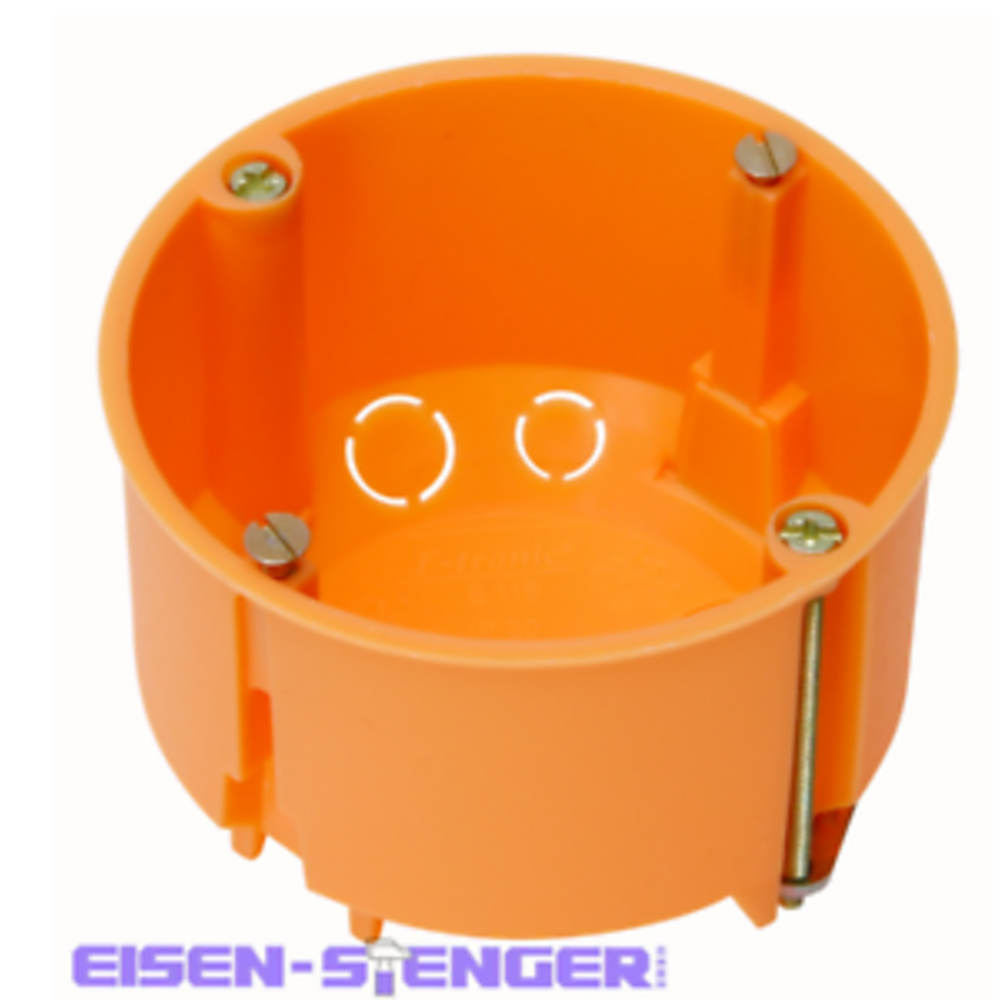Kopp - Hohlwandschalterdose, Ø68mm, Dosentiefe: 47mm, orange, IP30 - 346700004