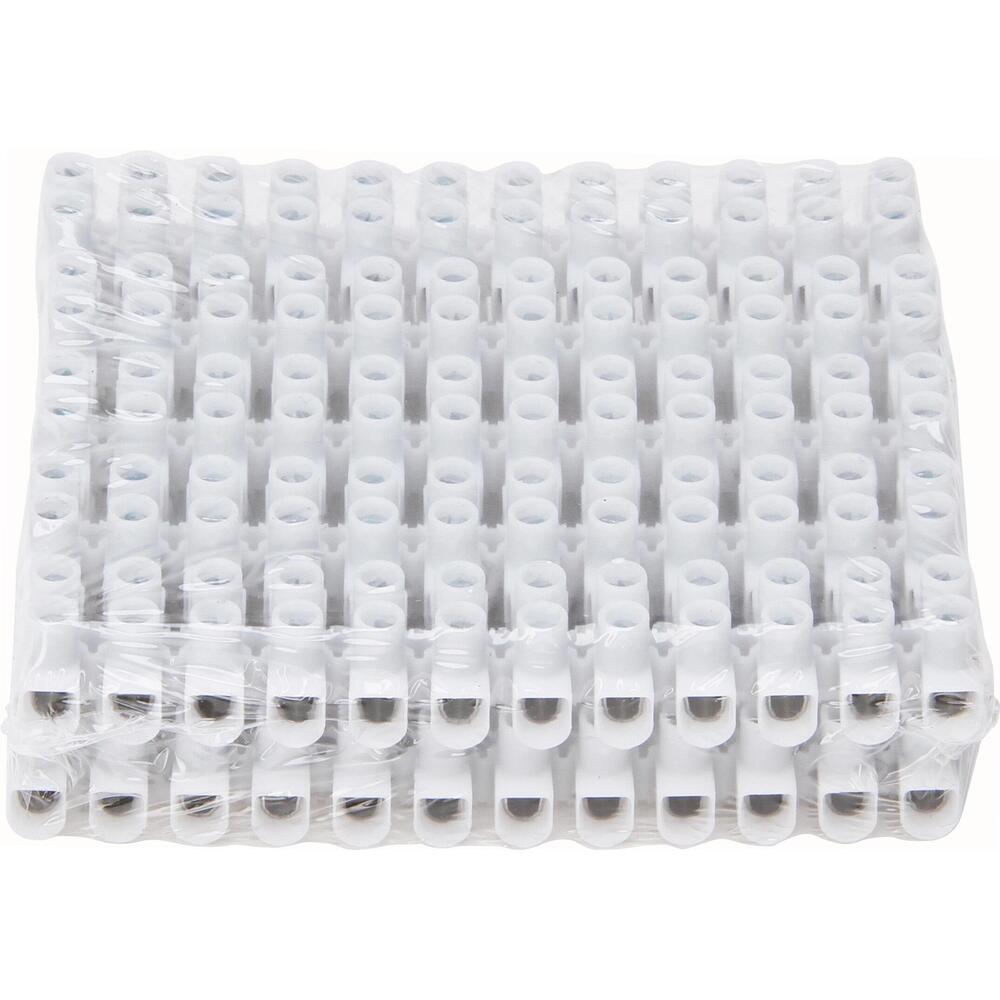 Kopp - Lüsterklemmleiste, 12-polig, 2,5-4mm², weiß - 357400041