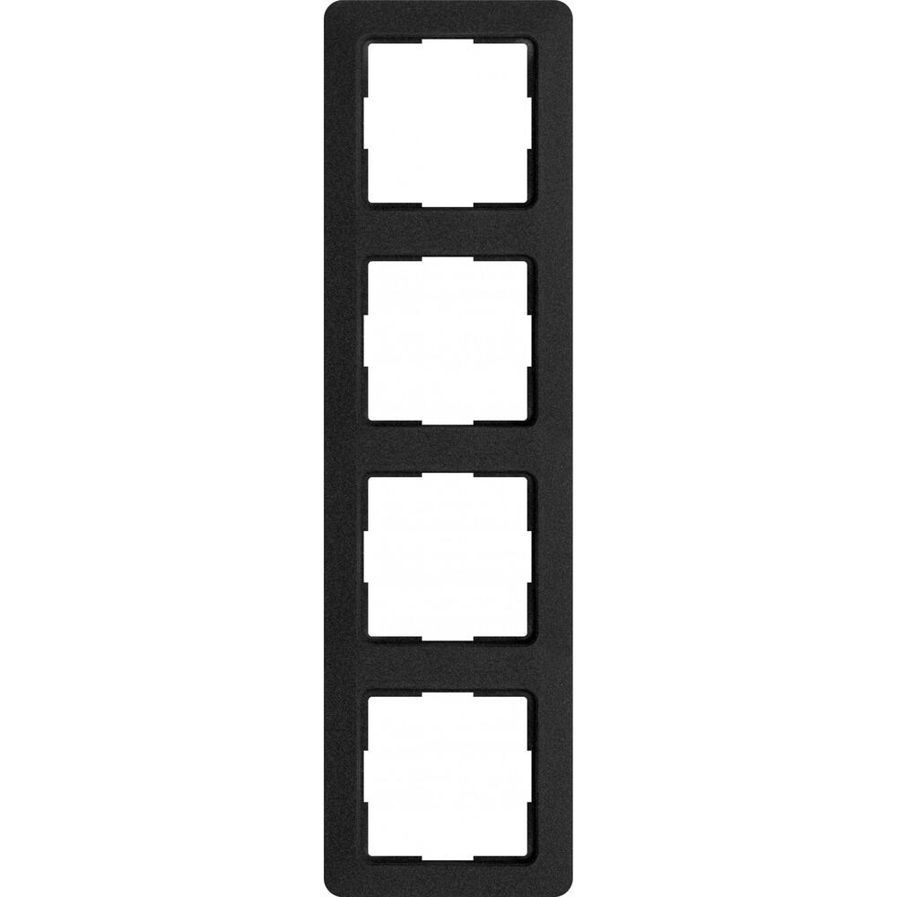 Kopp - MILANO – Abdeckrahmen 4-fach, Farbe: weiß - 305915065