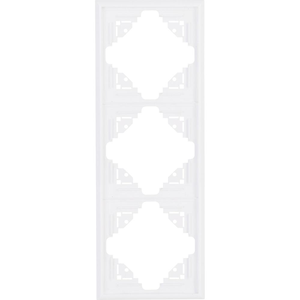 Kopp - MALTA – Abdeckrahmen 3-fach, Farbe: arktisweiß - 309313069