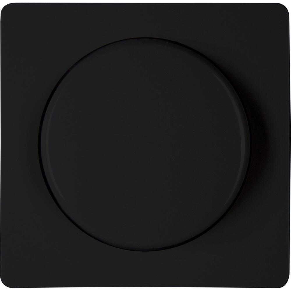 Kopp - PARIS – Abdeckung für Druck-Wechseldimmer, Farbe: mattschwarz - 333750188