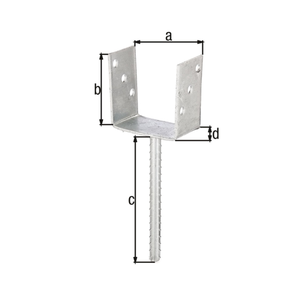 Alberts - U-Pfostentr/Riffelst,Typ327fvz,zE101x100 - 214289