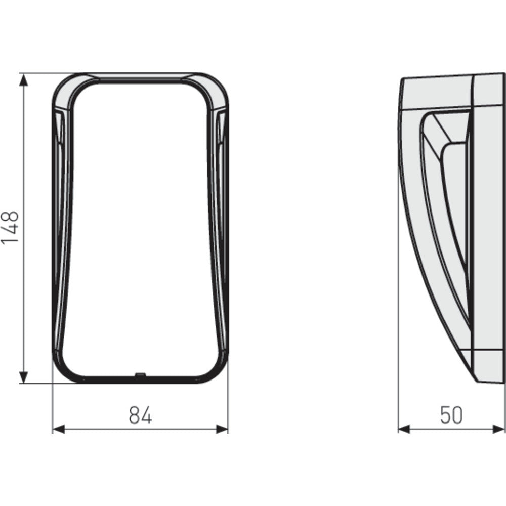 Abus - Sichtschutz Funk-Tastatur HomeTec Pro CSS3000 weiß - 73362