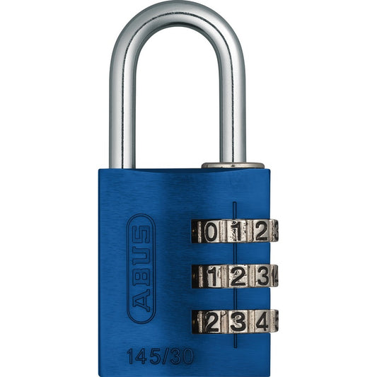 Abus - Zahlenschloss 145/30 blau Lock-Tag - 46614