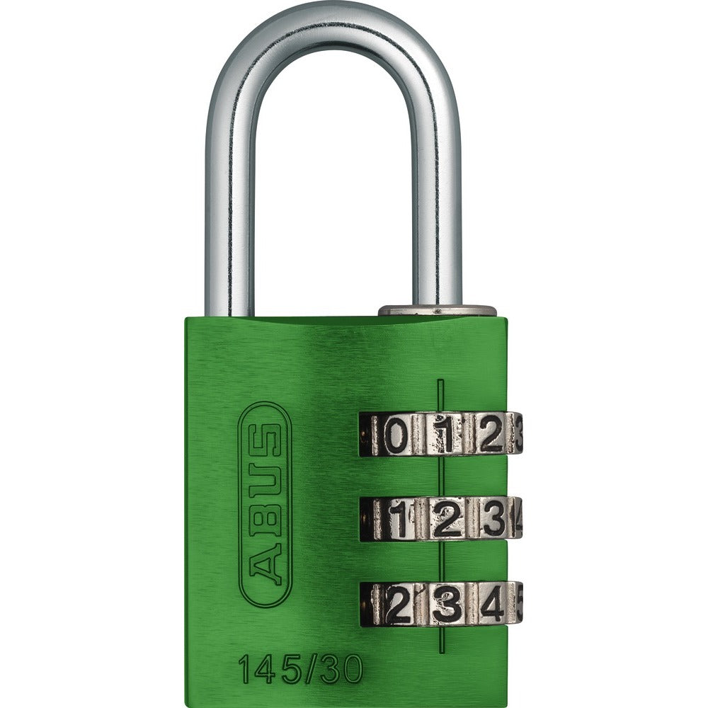 Abus - Zahlenschloss 145/30 grün Lock-Tag - 46617