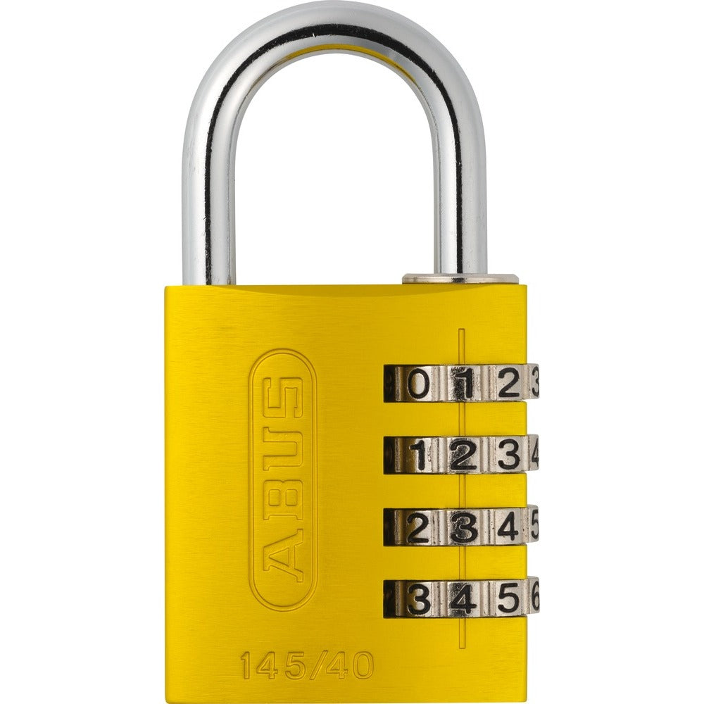 Abus - Zahlenschloss 145/40 gelb Lock-Tag - 48809