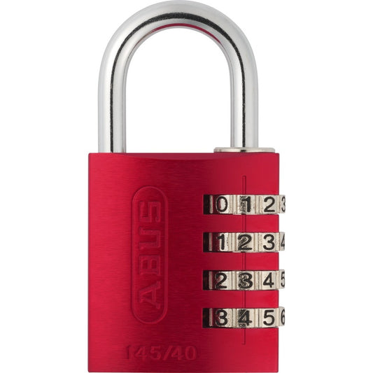 Abus - Zahlenschloss 145/40 rot Lock-Tag - 48813