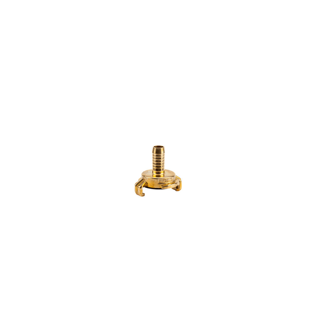 Gardena - Messing-Schnellkupplungs-Schlauchstück, für 13 mm (1/2)- und 16 mm (5/8)-Schläuche - 07100-20