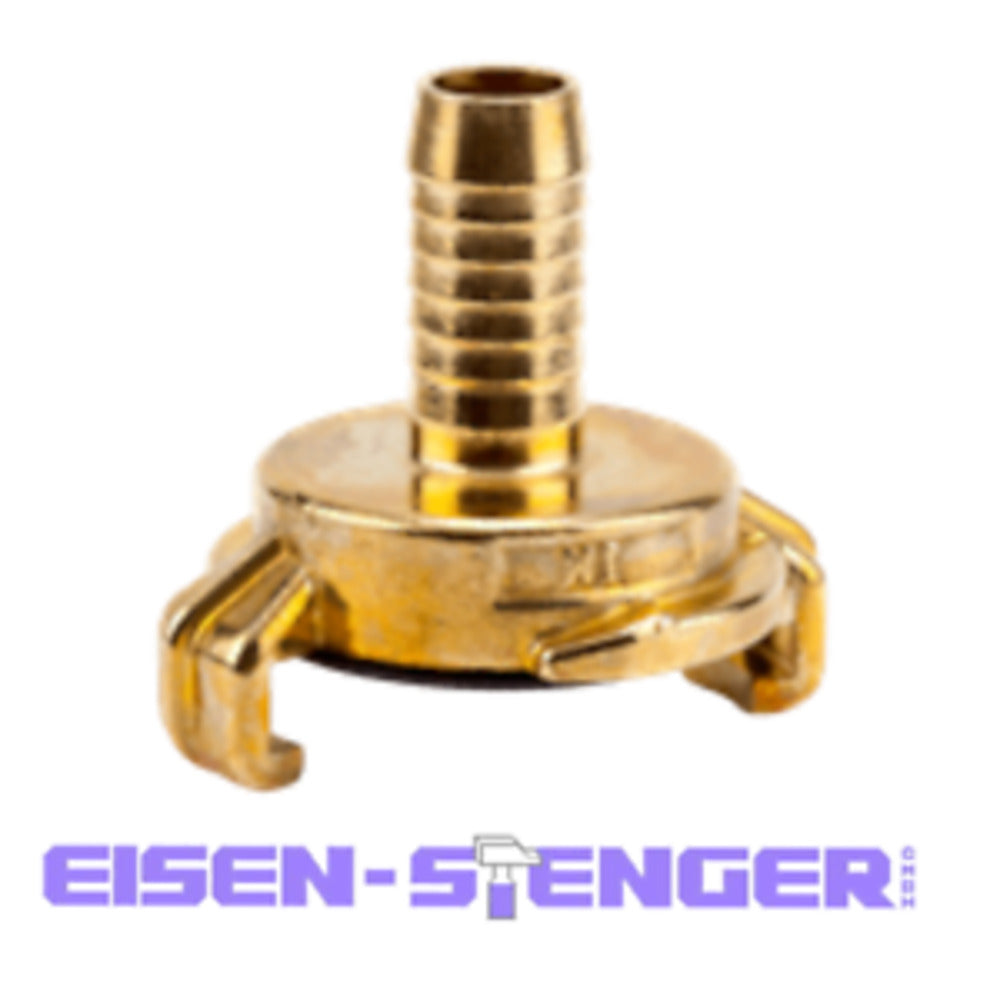 Gardena - Messing-Schnellkupplungs-Schlauchstück, für 13 mm (1/2)- und 16 mm (5/8)-Schläuche - 07100-20