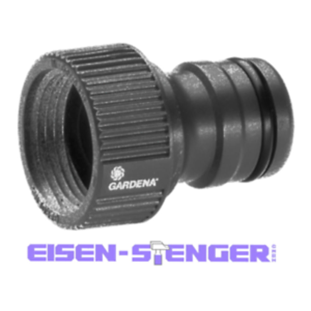 Gardena - Profi-System-Hahnstück für Wasserhahn mit 26,5 mm (G 3/4)-Gewinde, verpackt - 02801-20