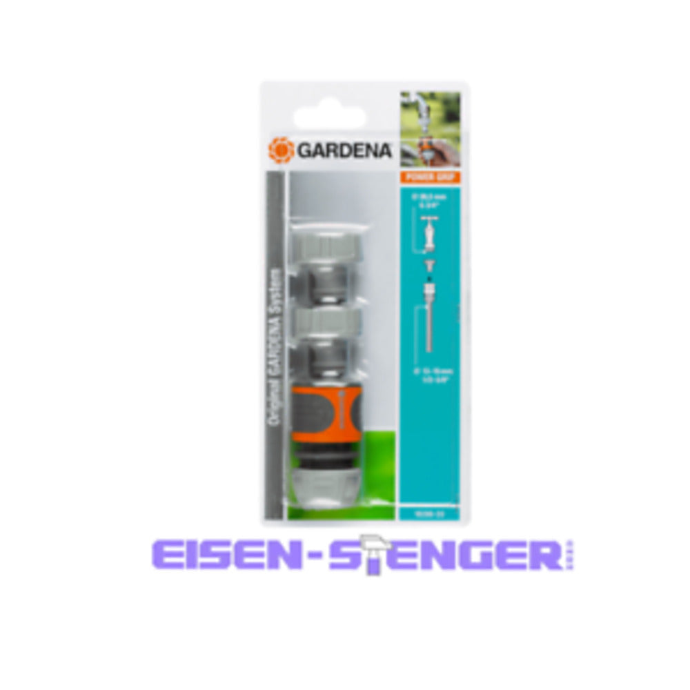 Gardena - Anschluss-Satz, Inhalt 2 x 18201, 1 x 18215, verpackt - 18286-20