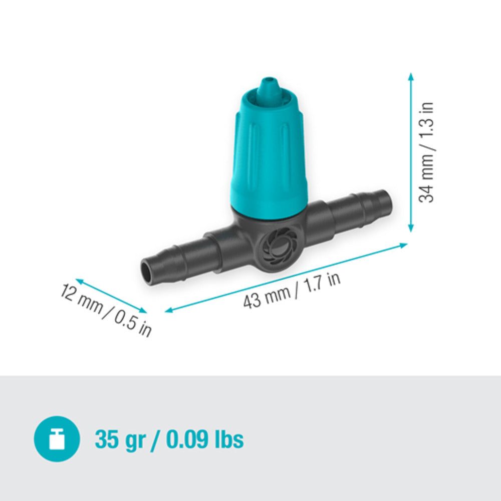 Gardena - Micro-Drip-System Regulierbarer Reihentropfer 10 Stück - 13315-20