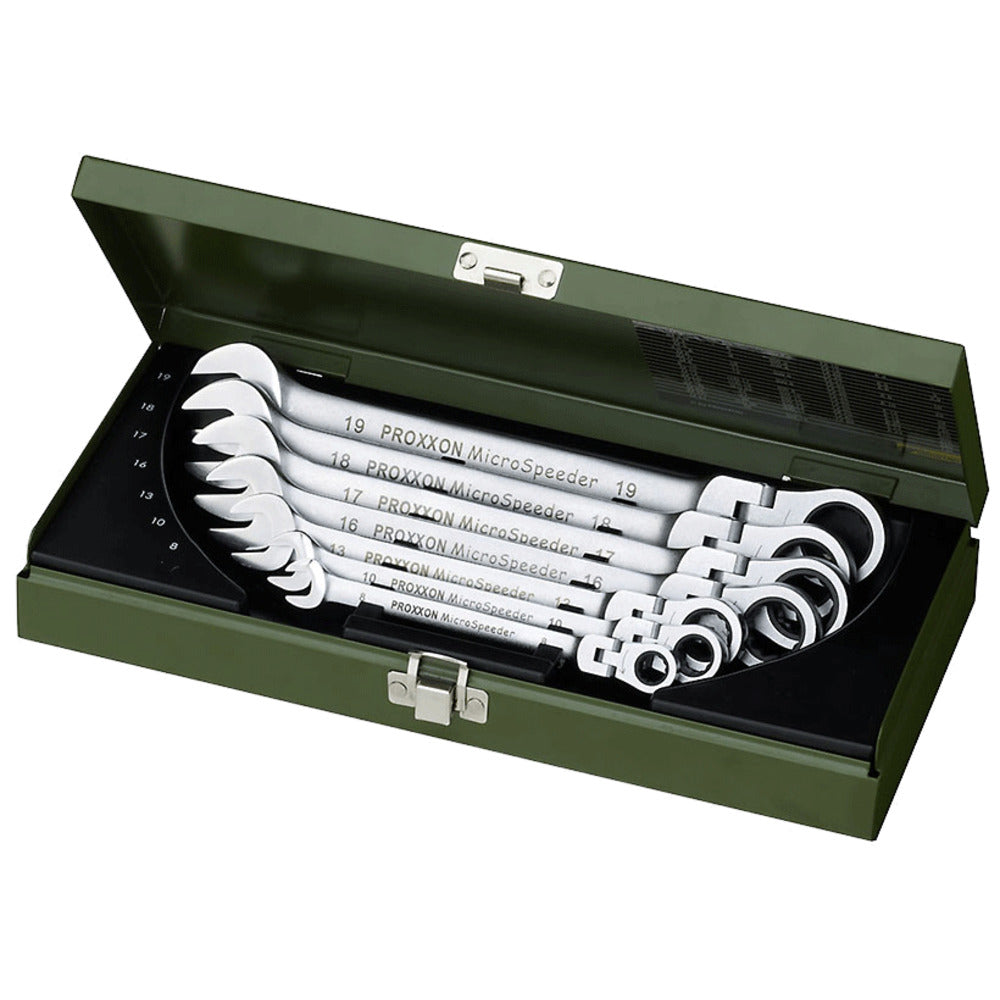 Proxxon - MicroSpeeder-Satz mit Gelenk, 8 bis 19 mm (7-teilig) - 23068