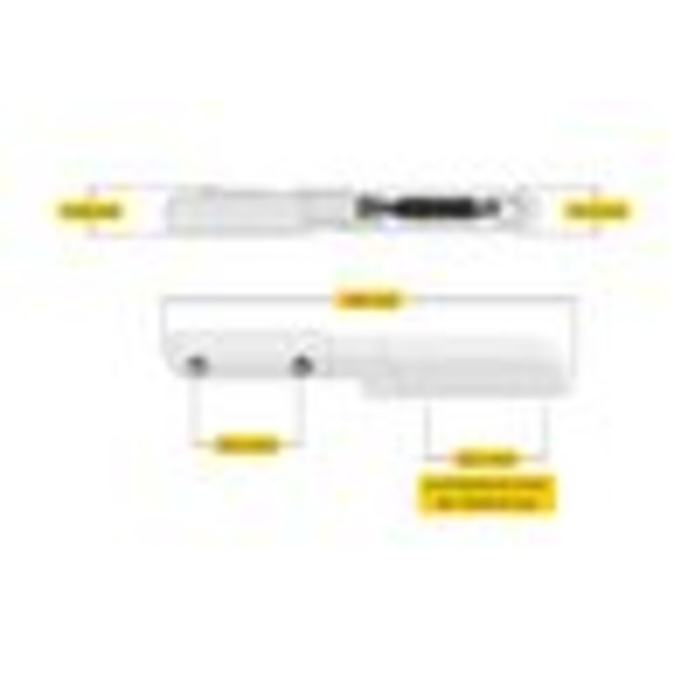 Schellenberg - Aluminium Scharnier PLUS/PREMIUM weiß 3 Stück - 70108