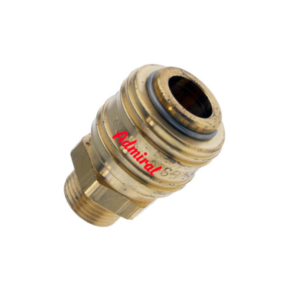 Klotz - Steckkupplung mit 1/4" Außengewinde - 140c-06