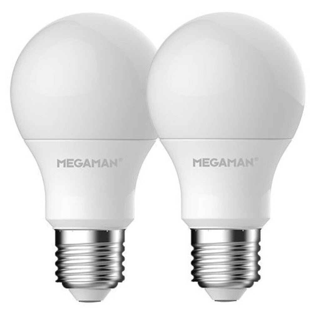 Megaman - LED Classic-2er Pack-E27-8,6W-806lm/827 - MM21945