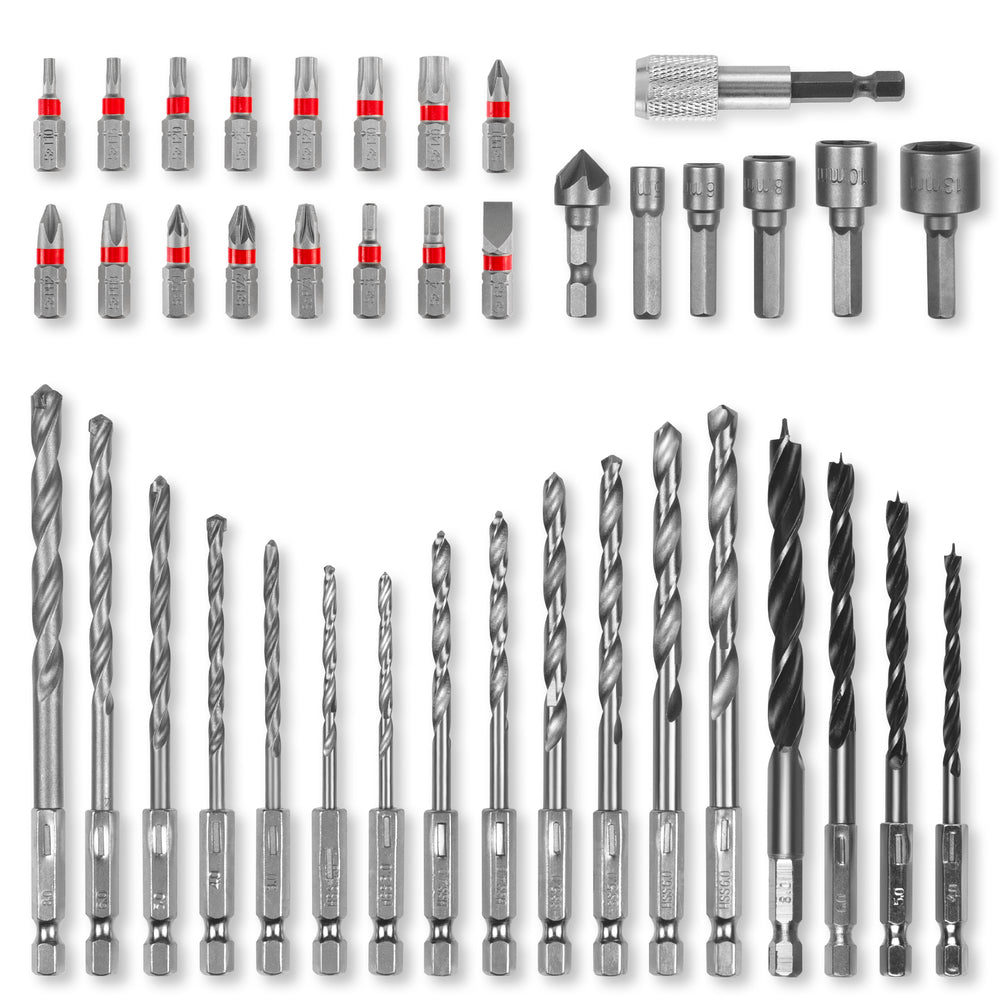 Einhell M-Case schlagfestes Bit- und Steinbohrer-Set 40-tlg. - 109053
