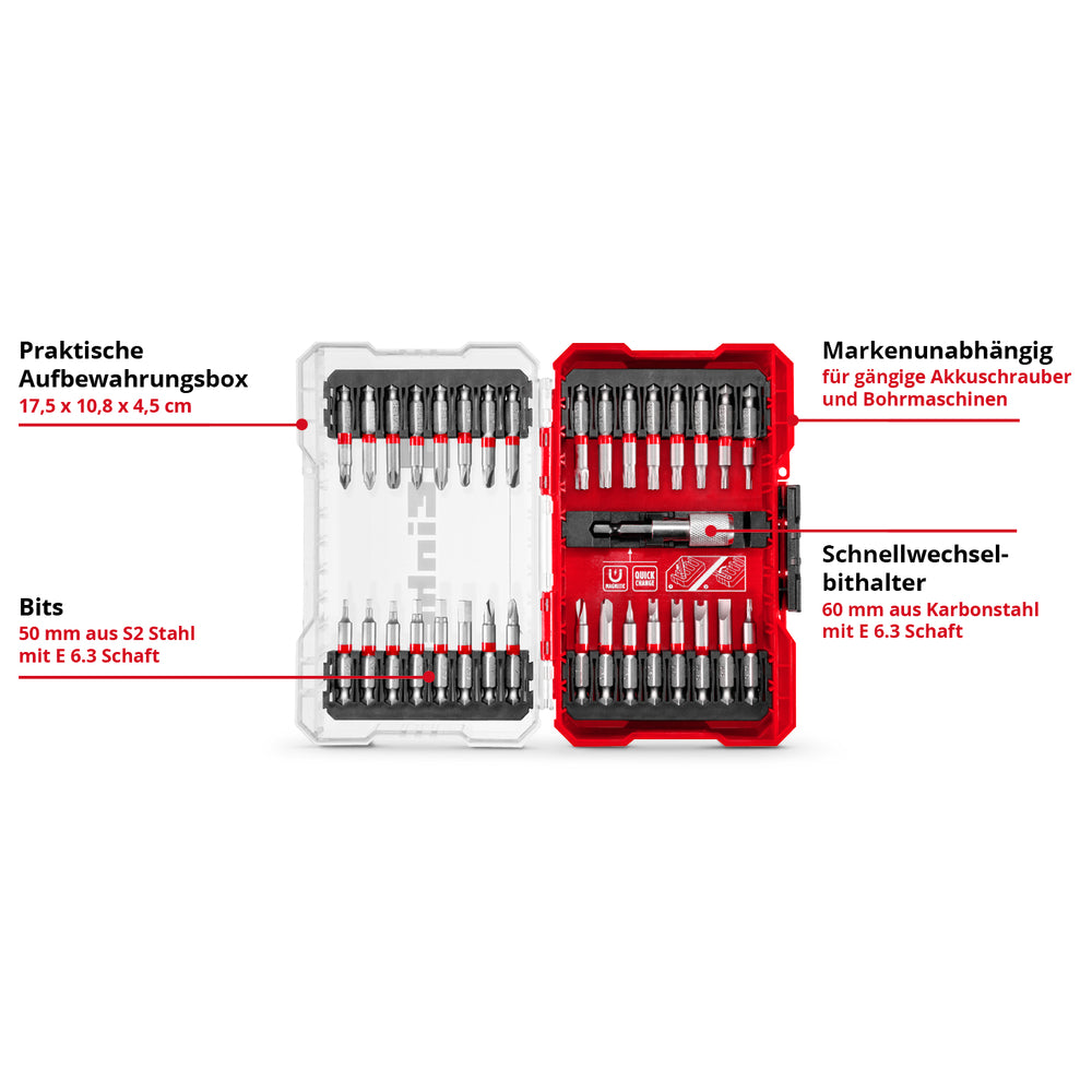 Einhell M-CASE Bitkassette 33tlg LS - 118903