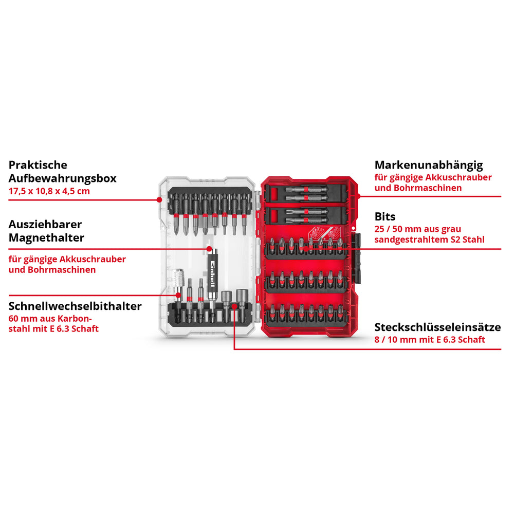 Einhell M-CASE Bitkassette 42tlg LS - 118953