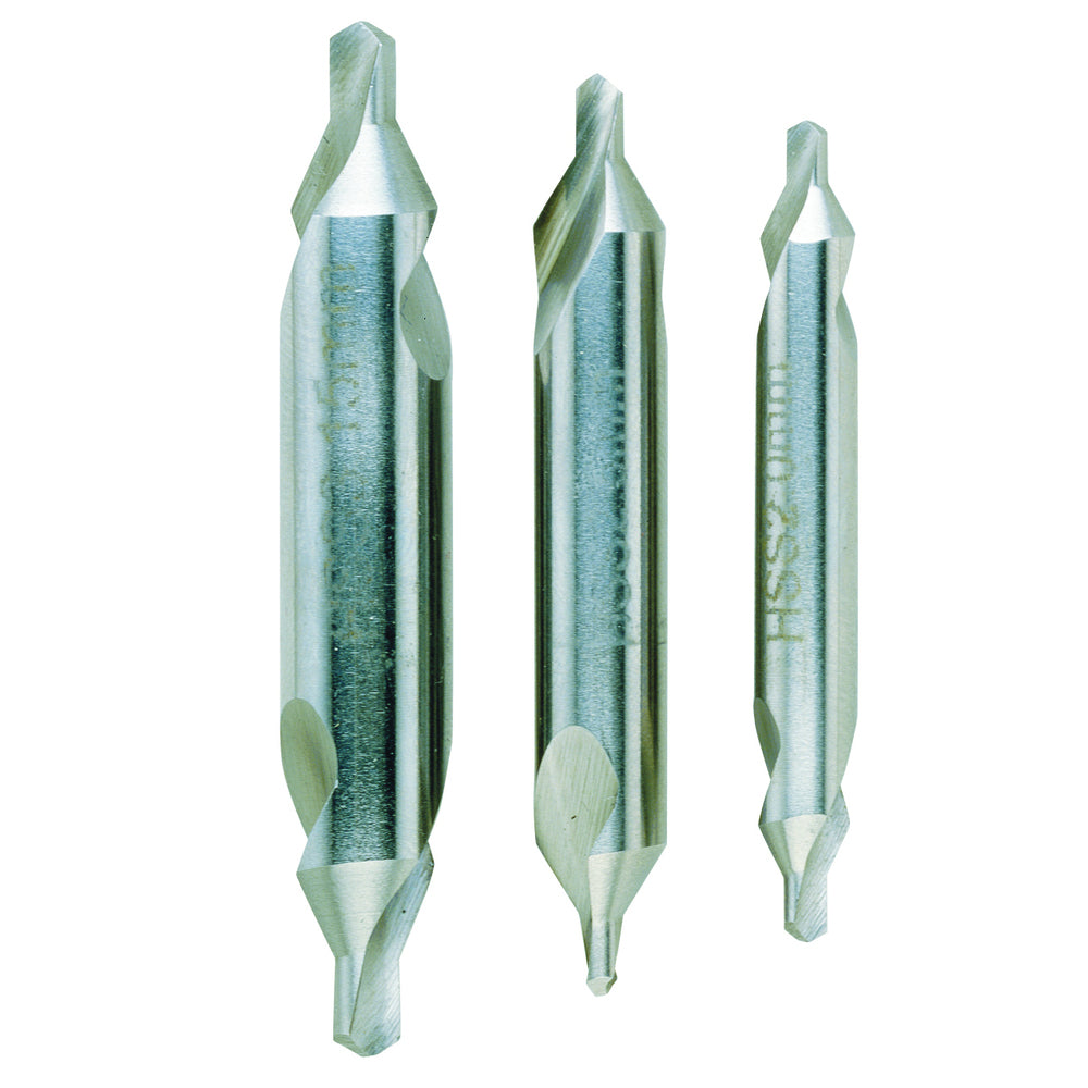 Proxxon - Zentrierbohrersatz, DIN 333, HSS 2,0 - 2,5 - 3,15 mm (4-teilig) - 24630