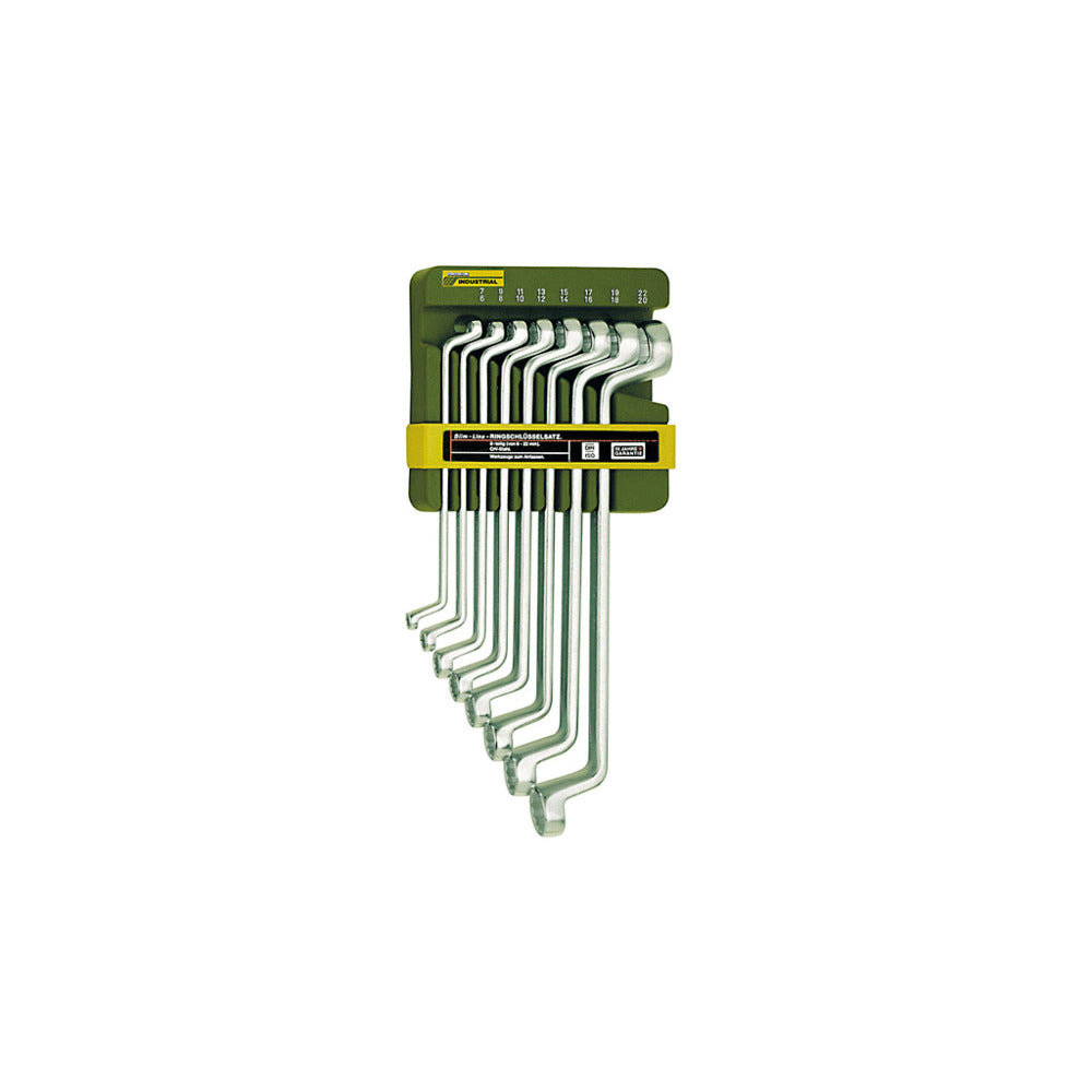 Proxxon - SlimLine Doppel-Ringschlüsselsatz von 6 x 7 bis 20 x 22 mm (8-teilig) - 23810