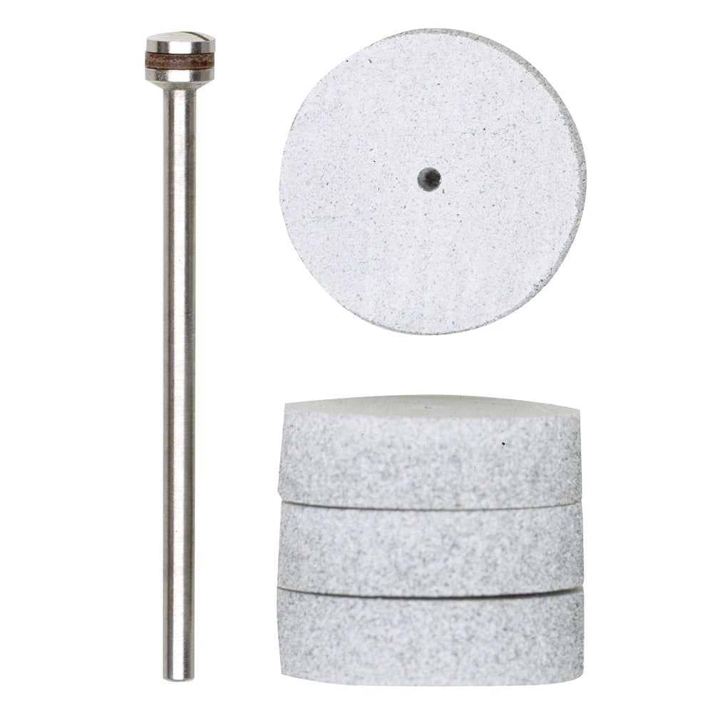 Proxxon - Spezial-Polierscheiben, Ø 22 mm, 4 Stück mit Träger - 28296