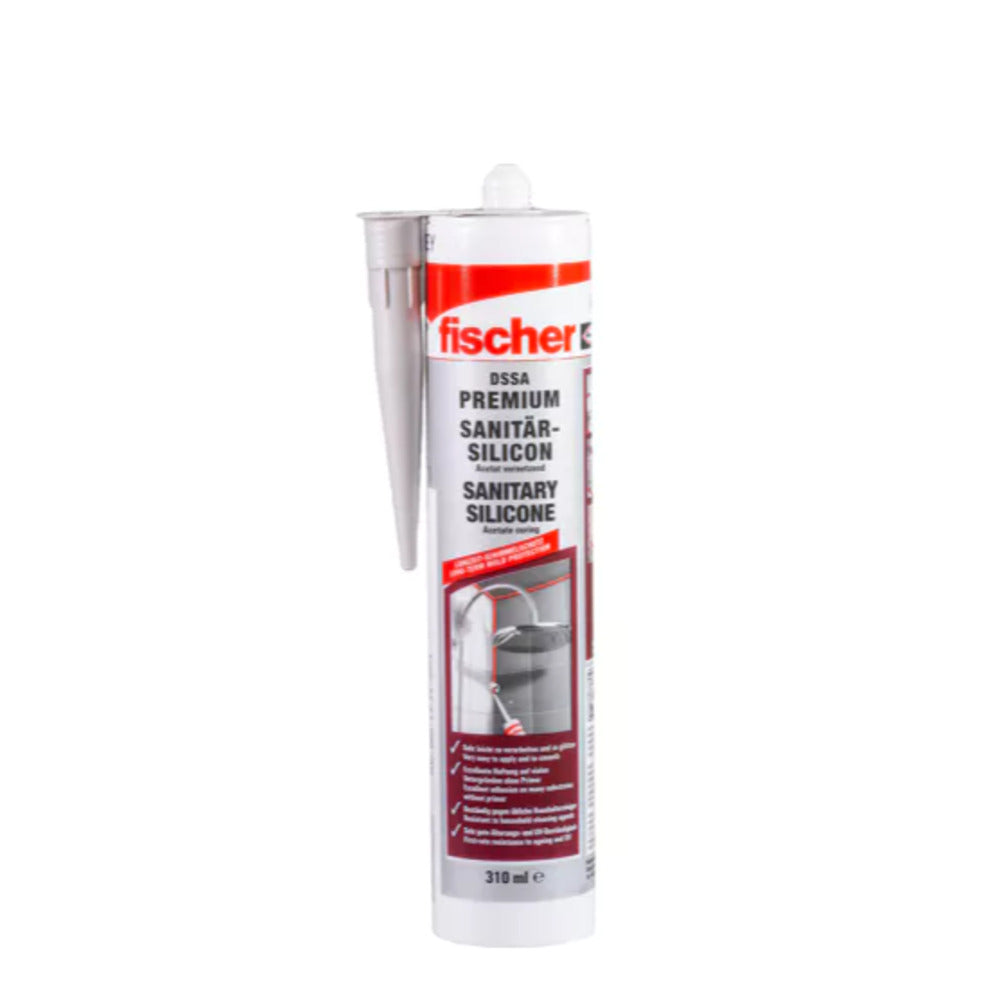 Fischer - Sanitärsilicon Dssa 310 ml Manhattan - 512210