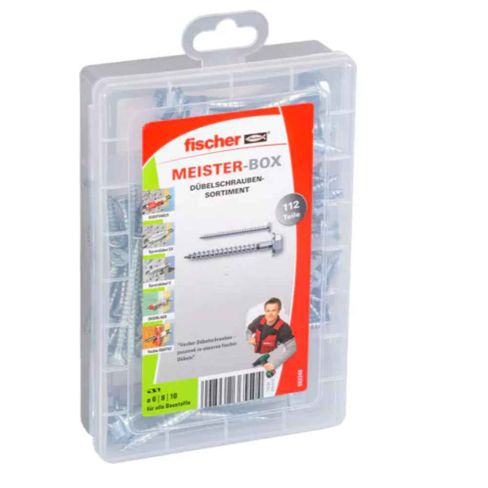 Fischer - MeisterBox Dübelschrauben (112) - 553348