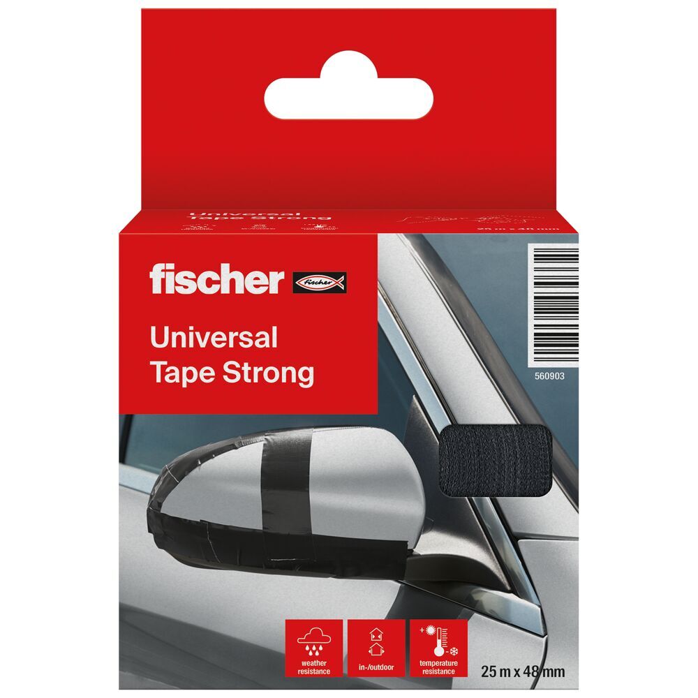Fischer - Universal Tape Strong 25 m x 48 mm - 560903