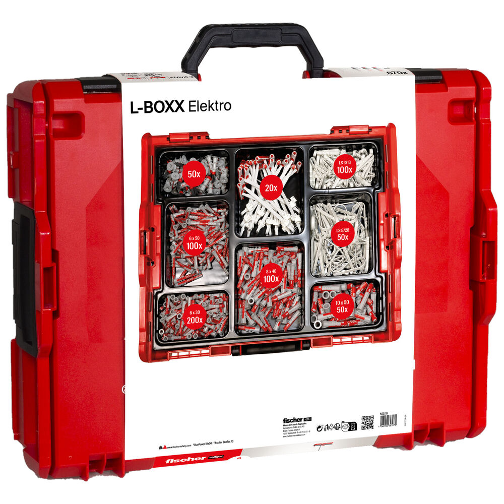 Fischer - L-Boxx 102 Elektrobefestigung (670) - 553119