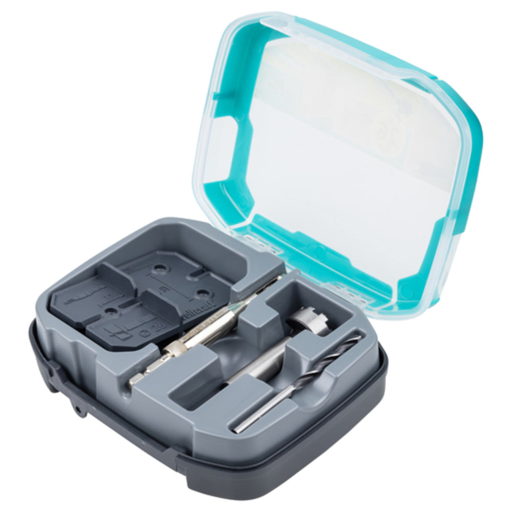 Wolfcraft - Scharnierloch-Set, Ø 26 mm, 5-tlg. - 4655000