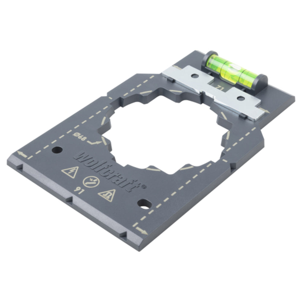 Wolfcraft - Markier- u Ausrichtschablone für HWD - 5975000