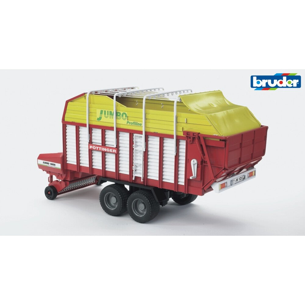Bruder - Pöttinger Jumbo 6600 Profiline Ladewagen - 2214