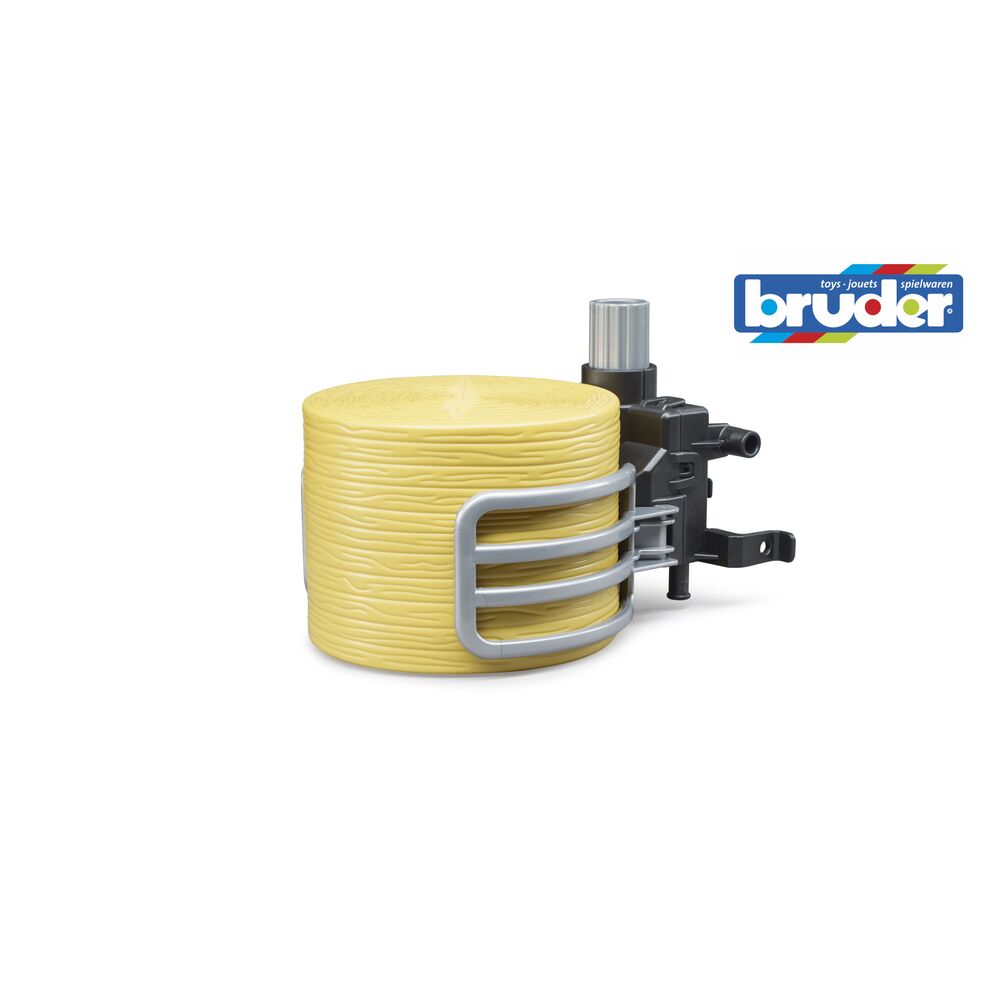 Bruder - Zubehör: Ballengreifzange mit 1 Rundballen - 2332