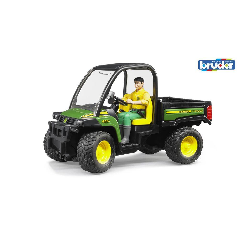 Bruder - John Deere Gator XUV 855D mit Fahrer - 2490
