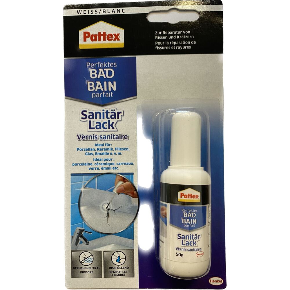 Henkel - Pattex Sanitär Lack 50 g - PL50W